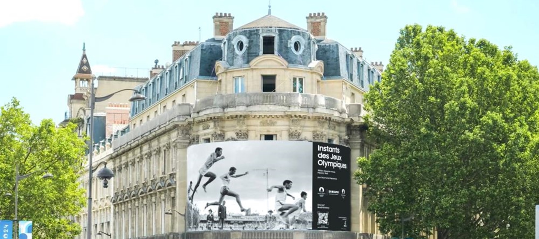 Samsung unveils art campaign at Olympic Games to celebrate the power of sports